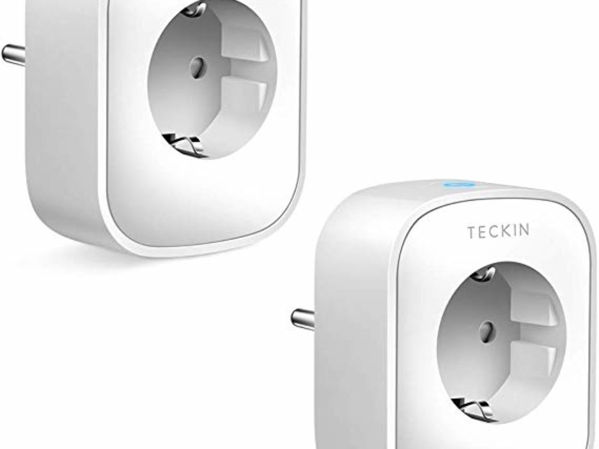 Enchufe Inteligente Teckin WiFi Smart Compatible con Alexa