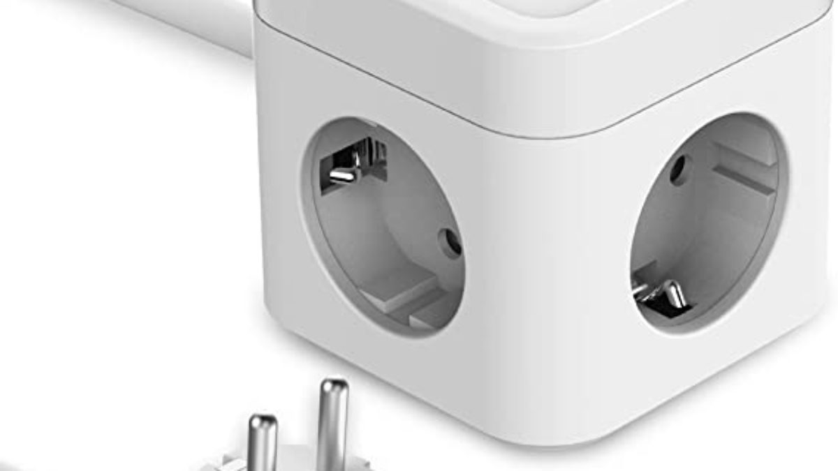 ▷ Chollo Regleta JSVER de 3 enchufes y 3 USB por sólo 11,02€ (-15%)