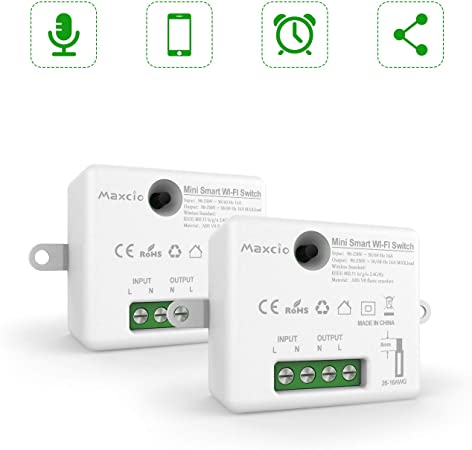 El mejor interruptor Zigbee más pequeño - Evvr In Switch Relay Switch Lite