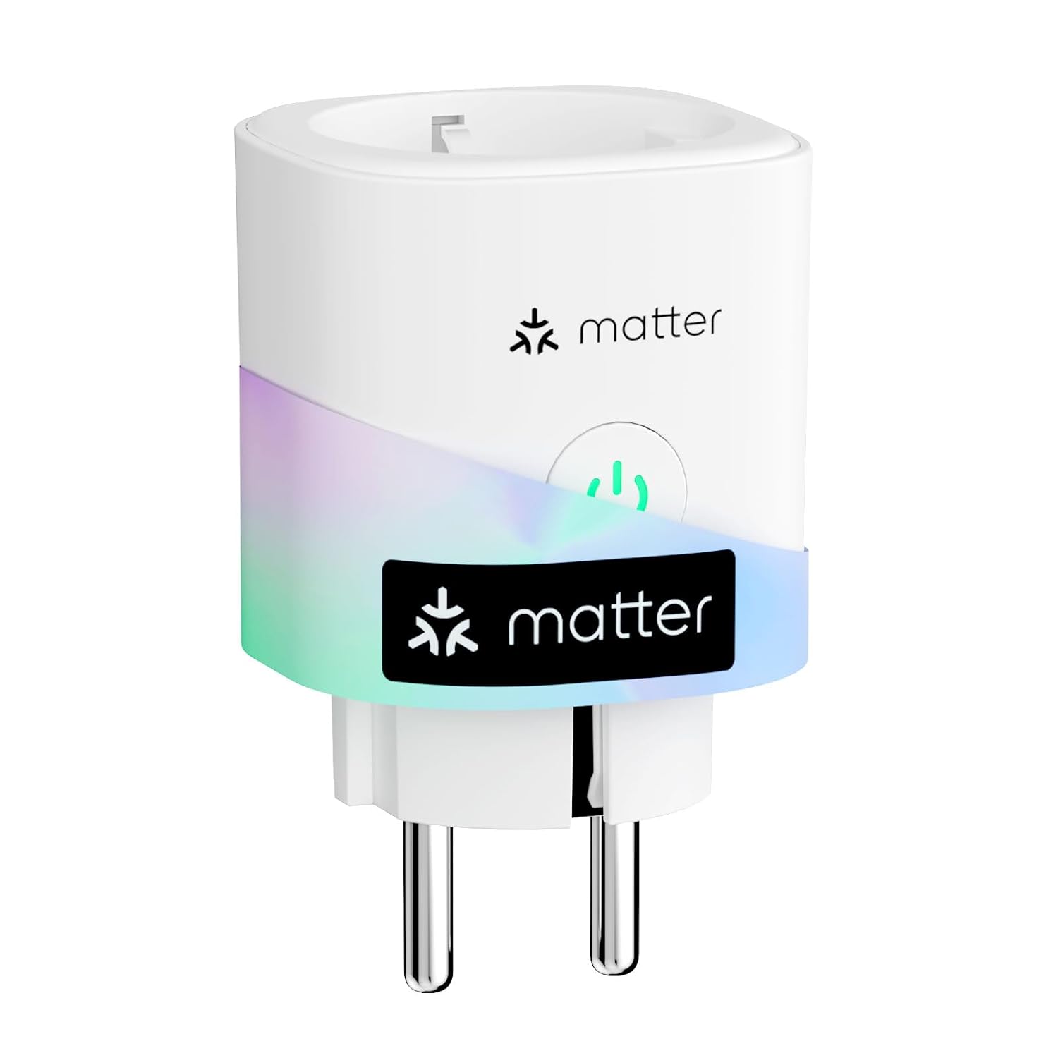 Enchufe Inteligente Meross Matter, Compatible con Alexa.
