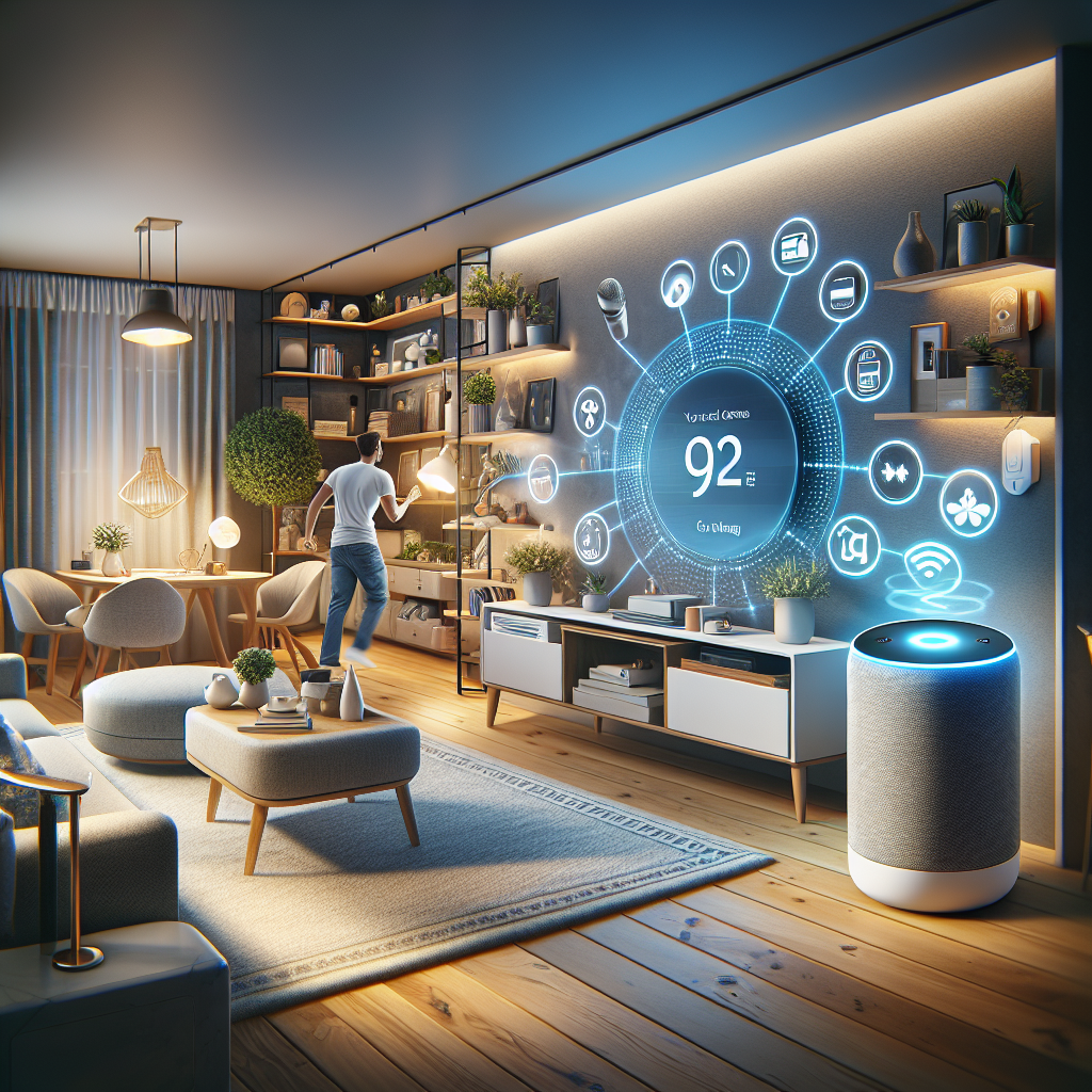 Control por voz de dispositivos del hogar