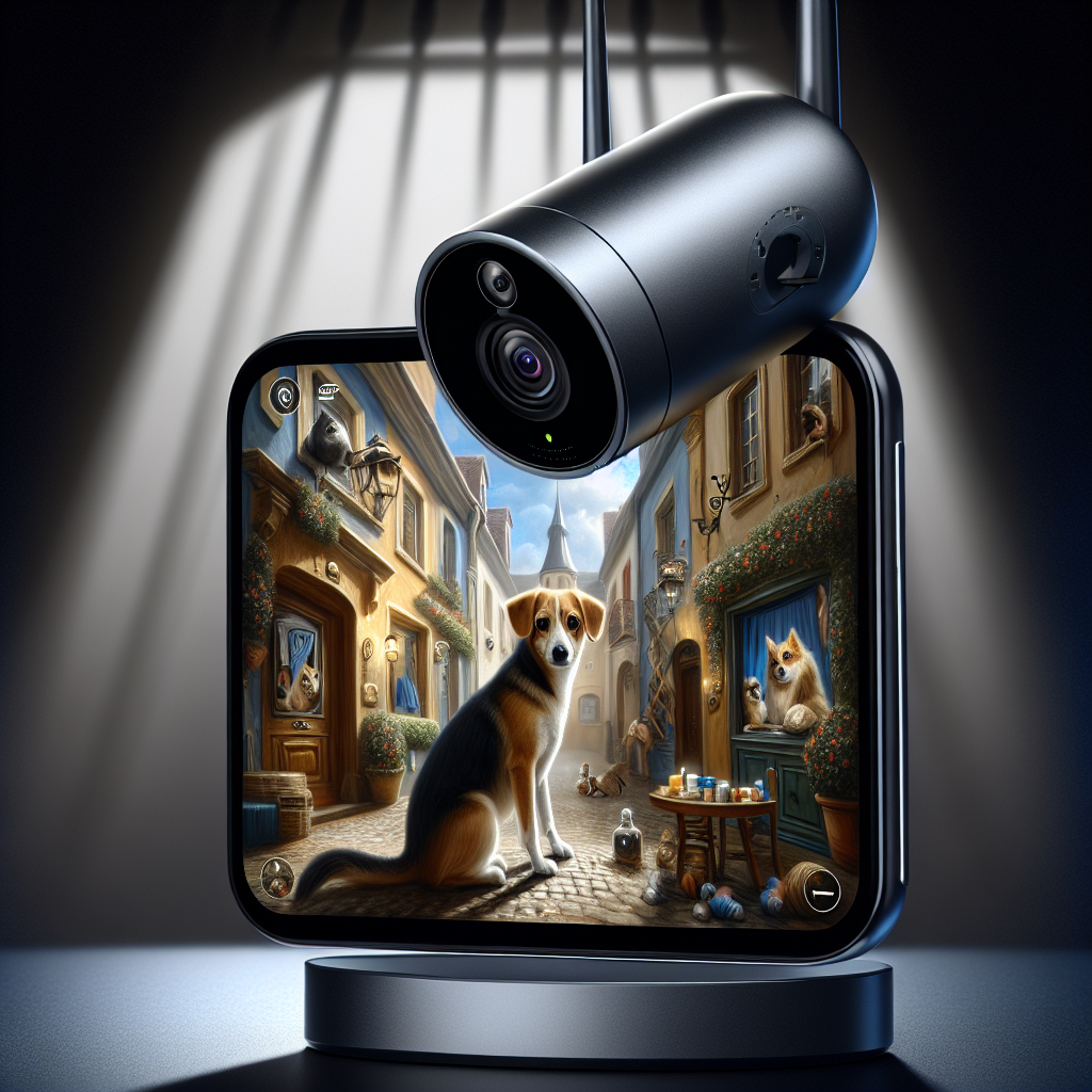 Vigilar mascotas y hablarles a distancia