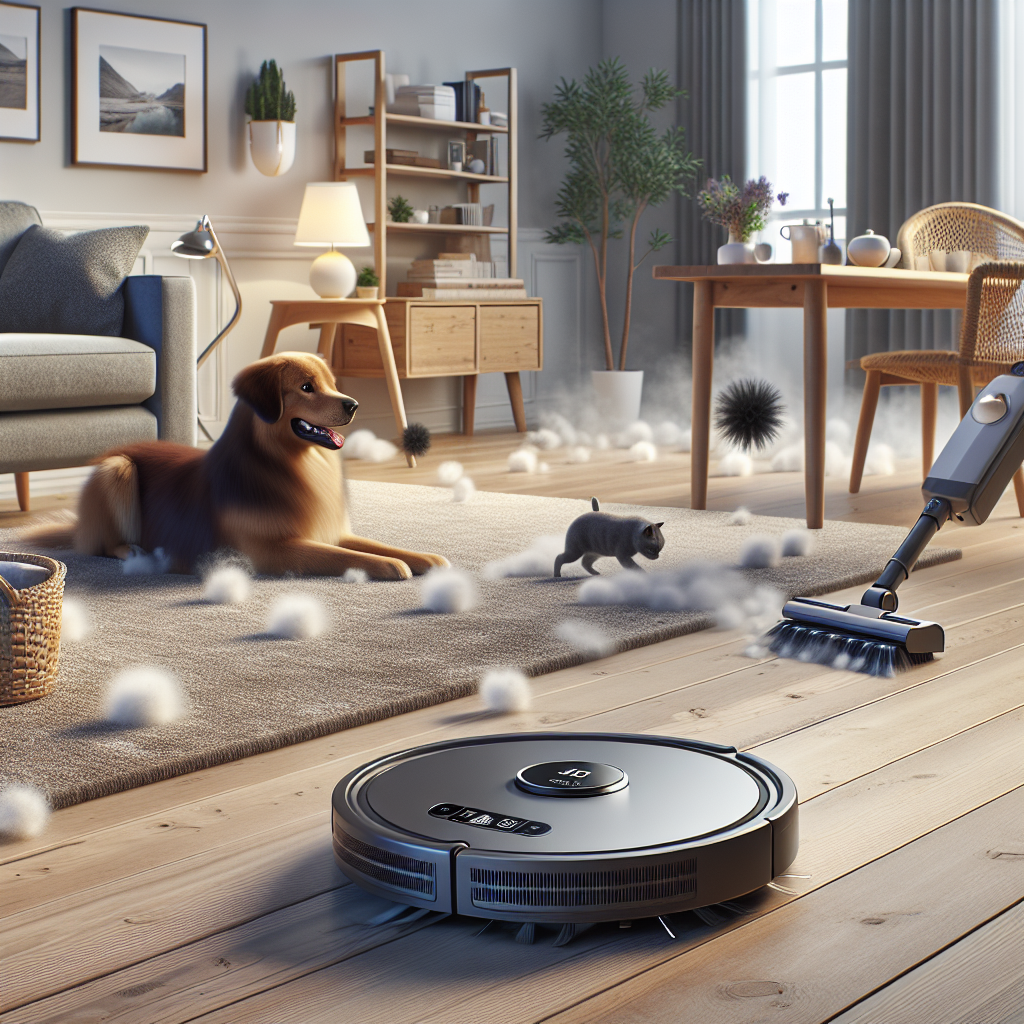 Aspirado especial para pelos de mascotas