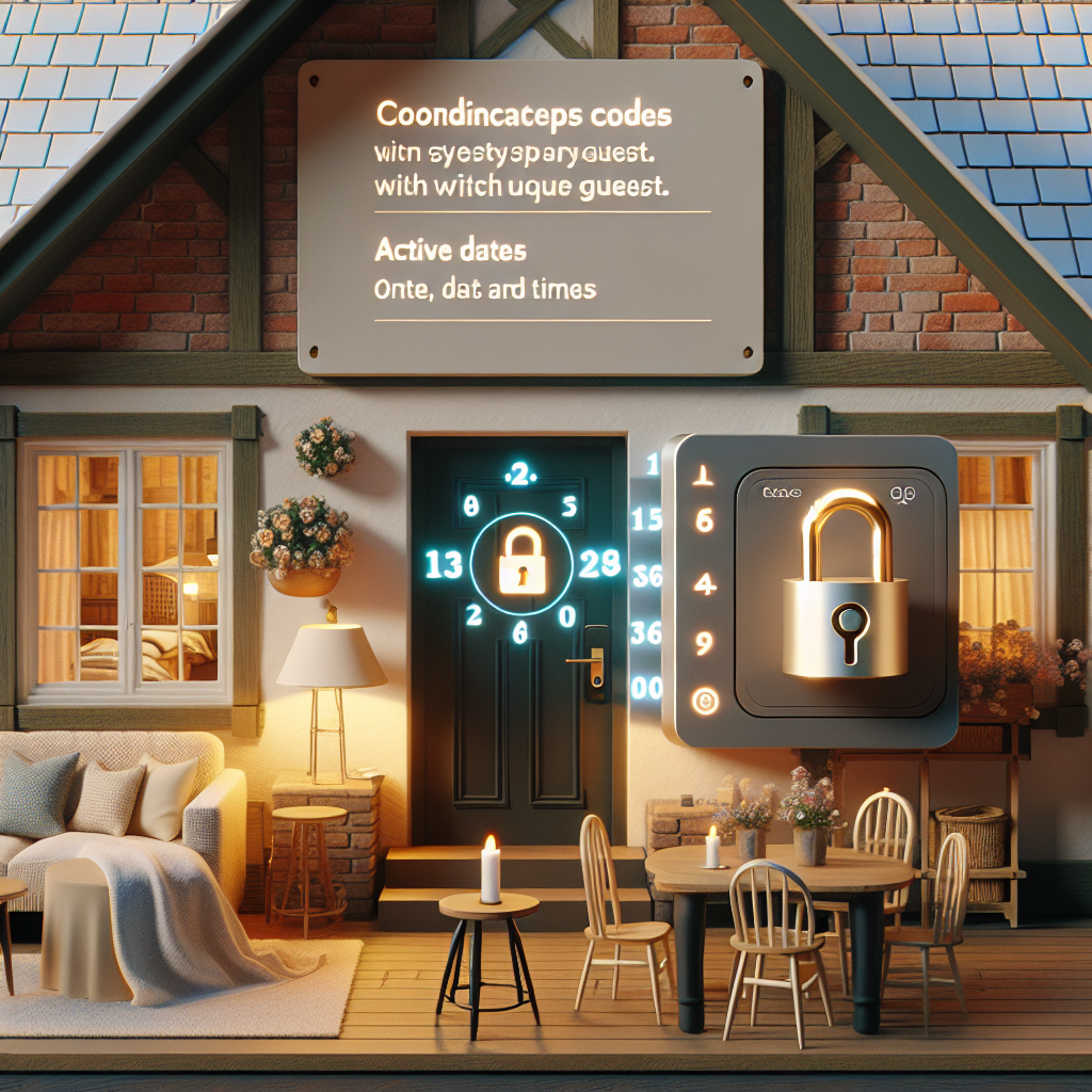 Control de acceso en Airbnb o alquiler vacacional