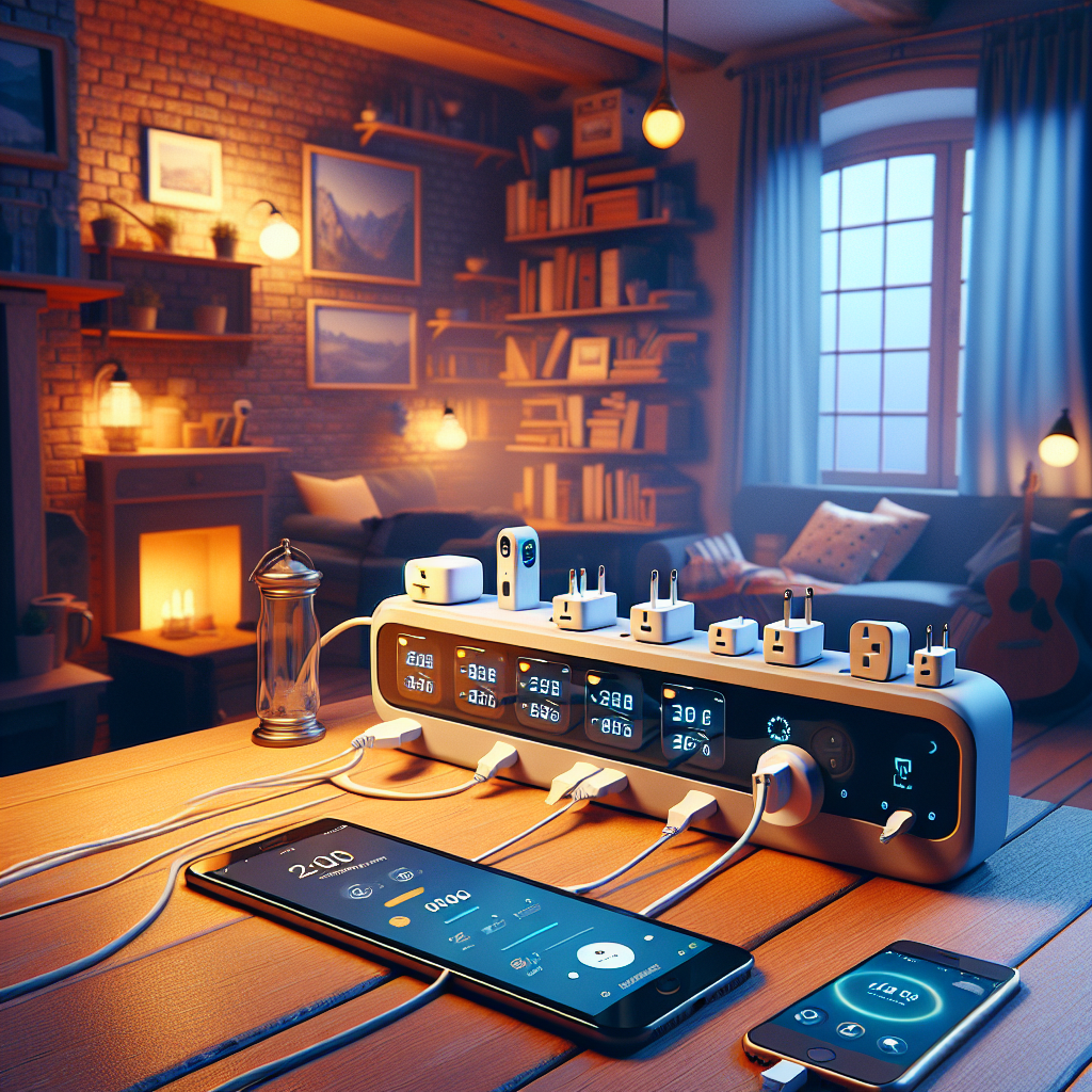 Estación de carga múltiple nocturna