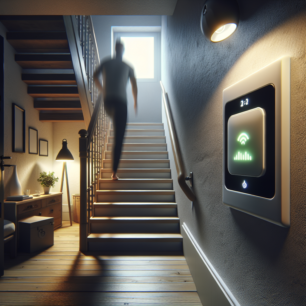 Iluminación de escalera automática por sensor