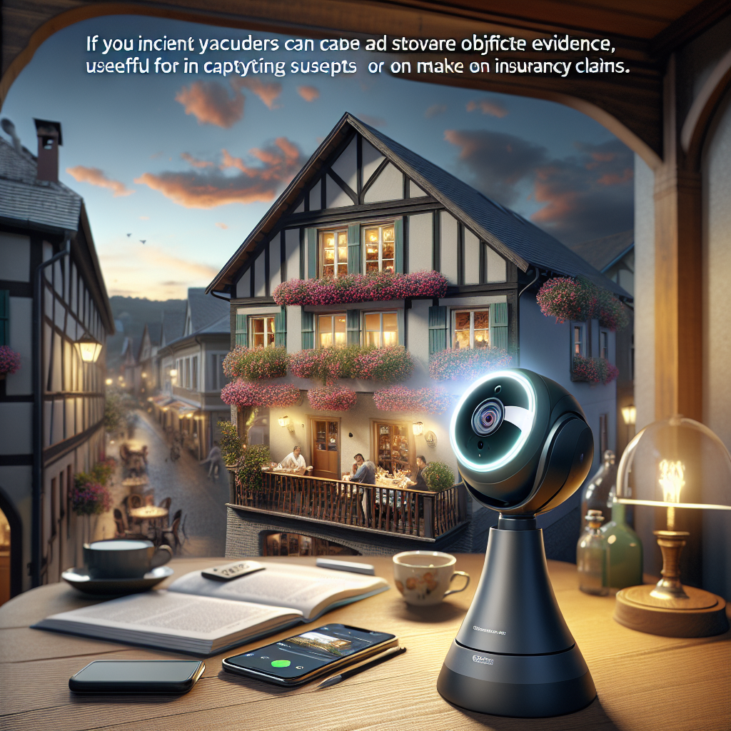 Pruebas de video en caso de robo o vandalismo