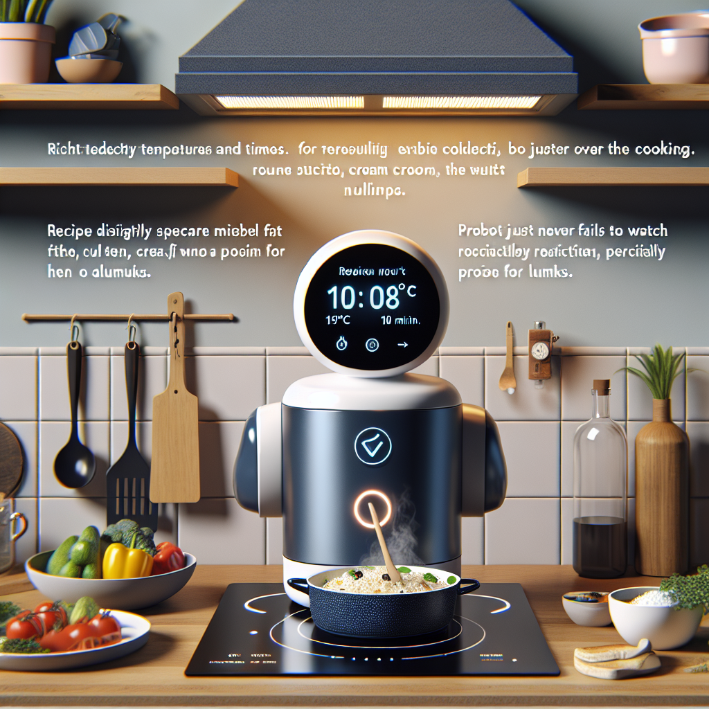 Evitar comidas quemadas: control preciso