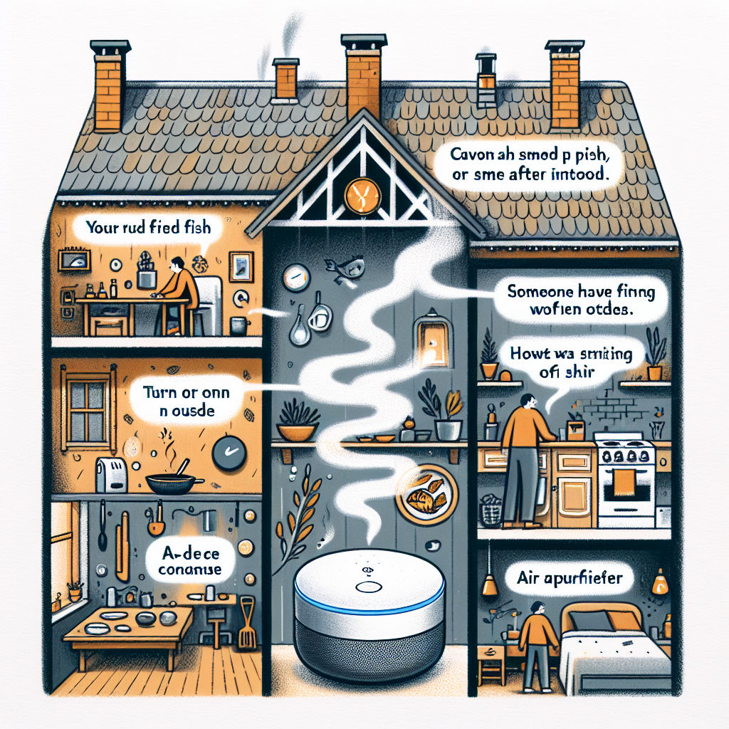 Integrado con Alexa: Purifica tras cocinar