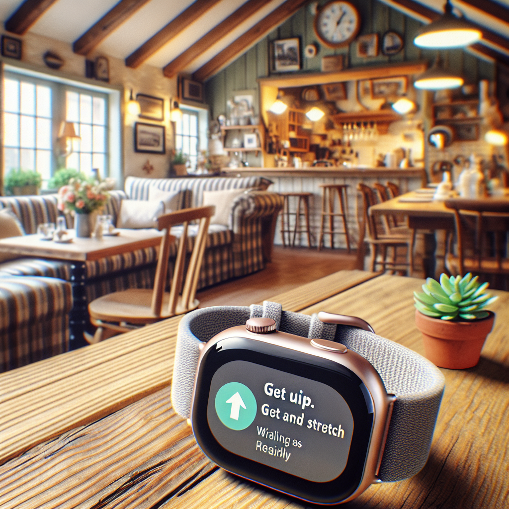 Recordatorios de movimiento y bienestar