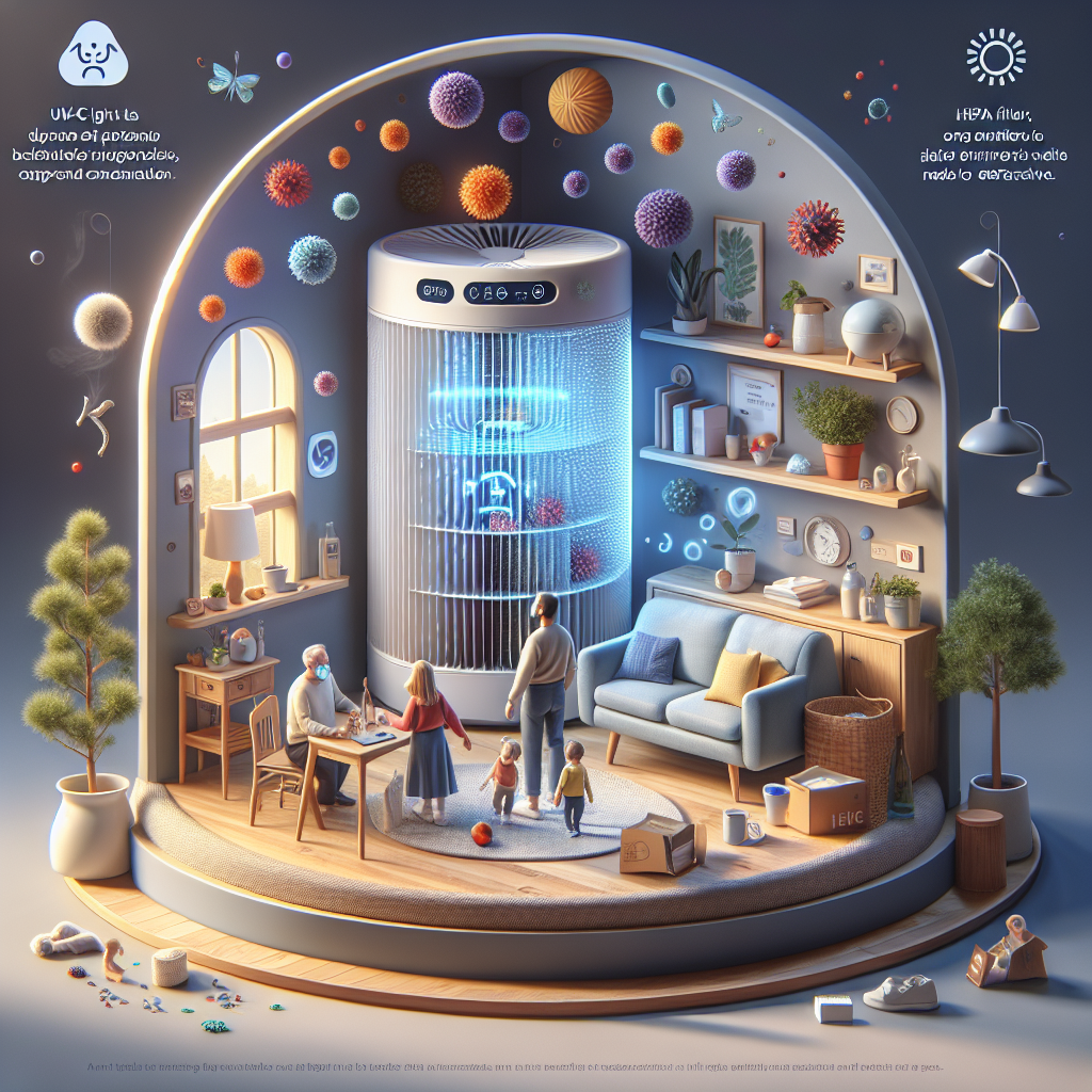 Filtrado de virus y bacterias (UV/C o HEPA)