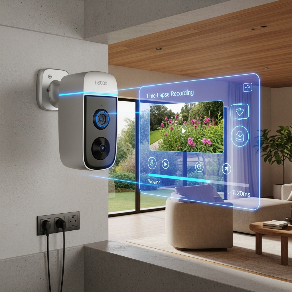 Time-lapse de proyecto o plantas