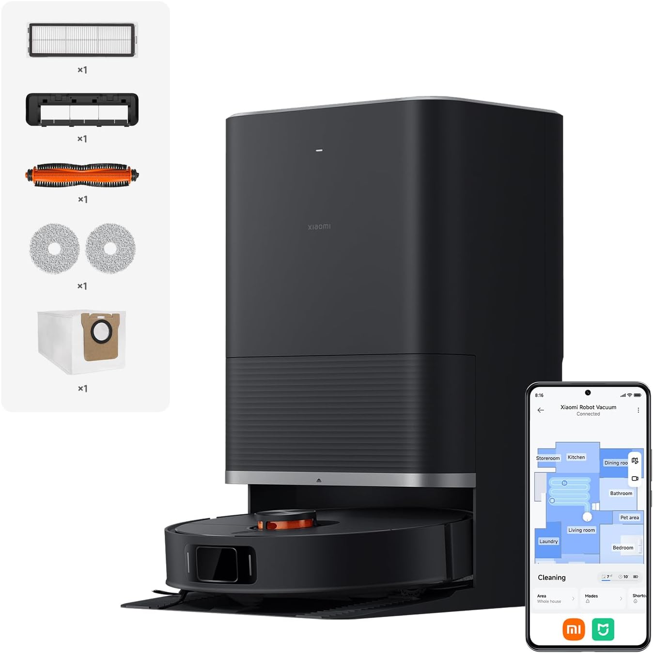 El Xiaomi Robot Vacuum X20 MAX