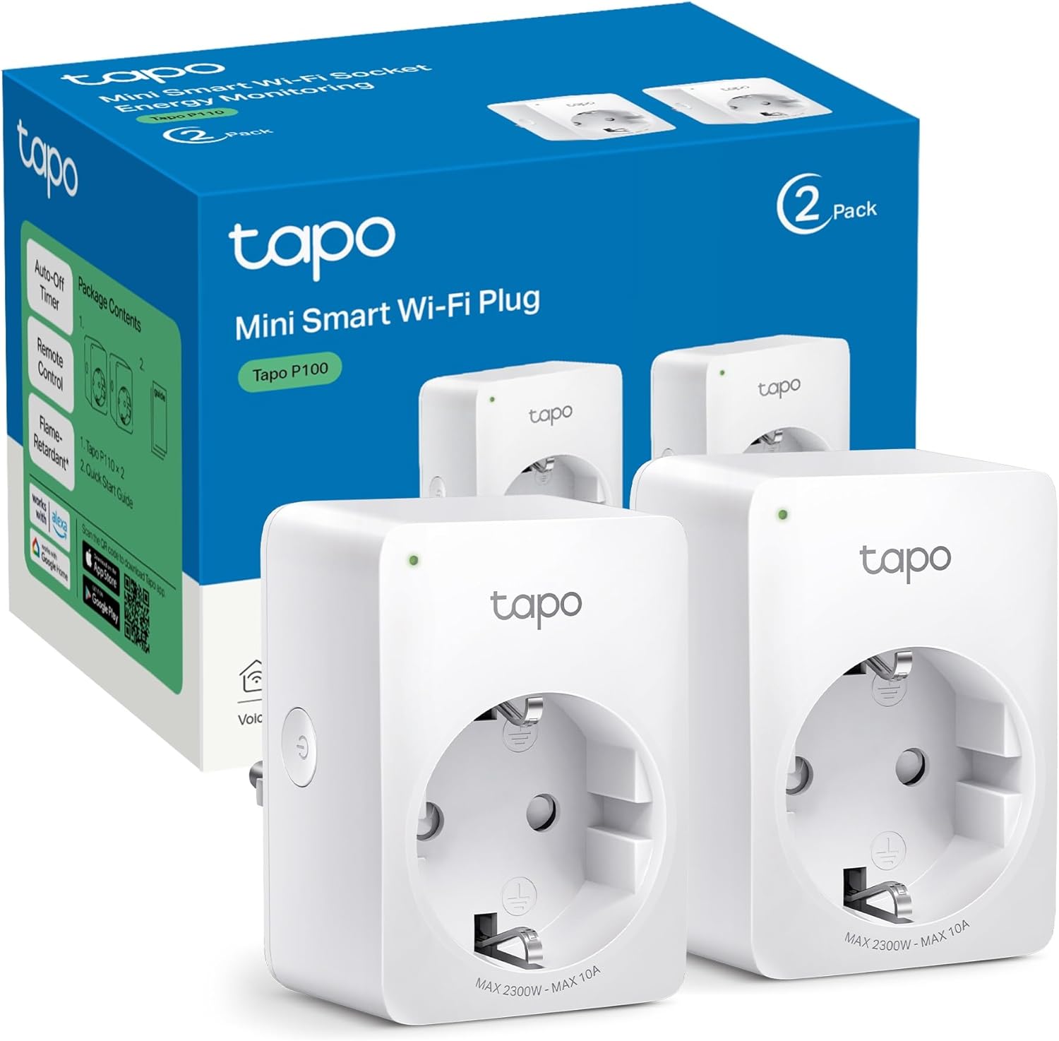 Tapo P100 enchufe inteligente — compacto, sin hub y fácil