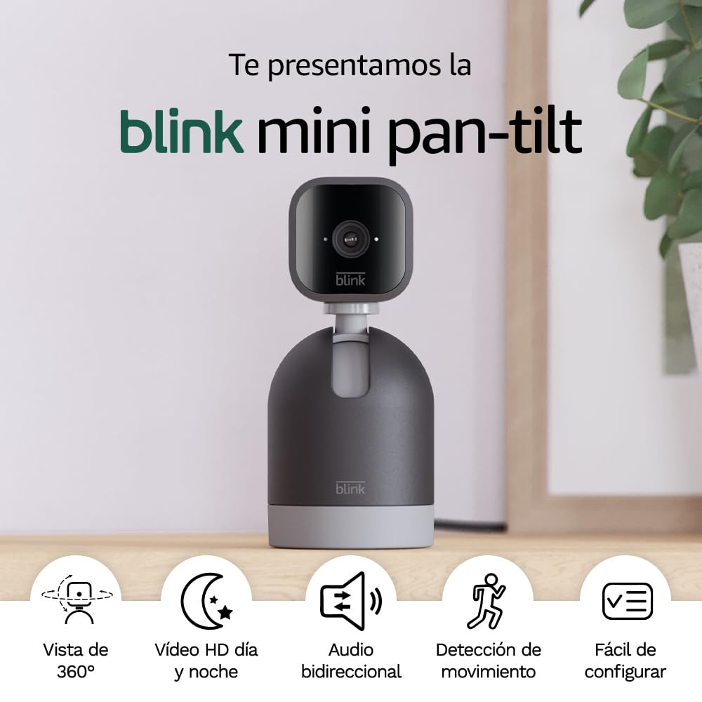 Blink Mini Pan-Tilt: cámara orientable y compatible