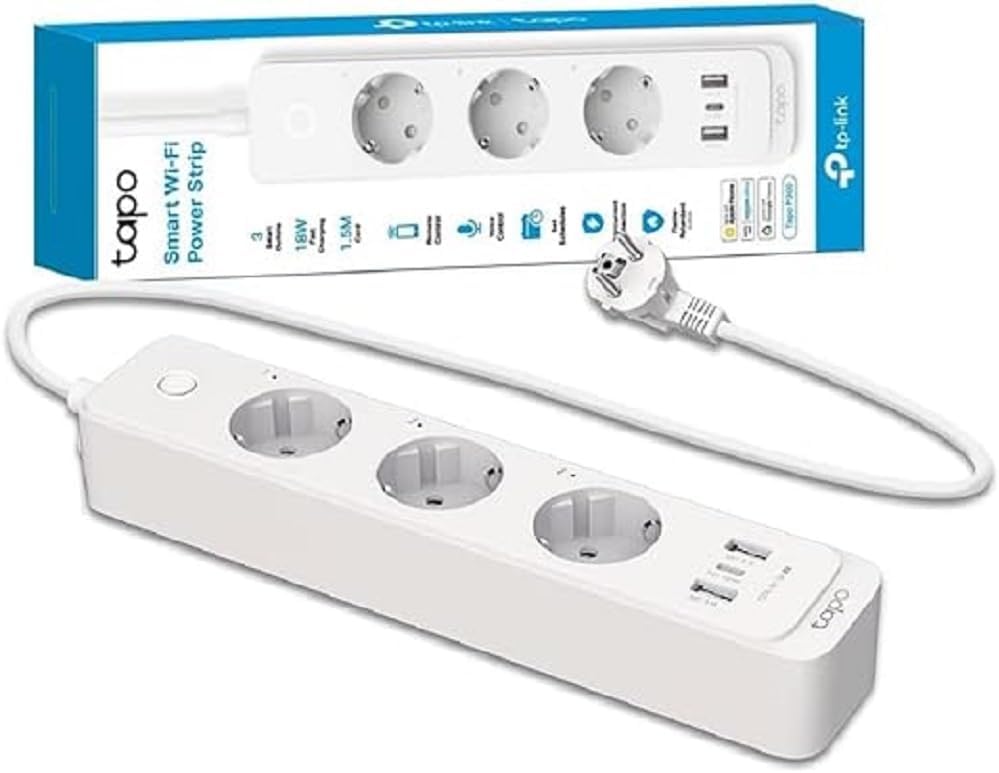 Tapo P300 Regleta inteligente Tapo con carga rápida