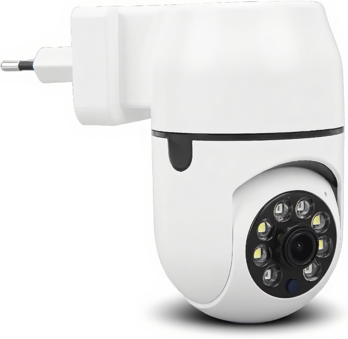 Tonysa Cámara WiFi 360° - Vigilancia HD y detección