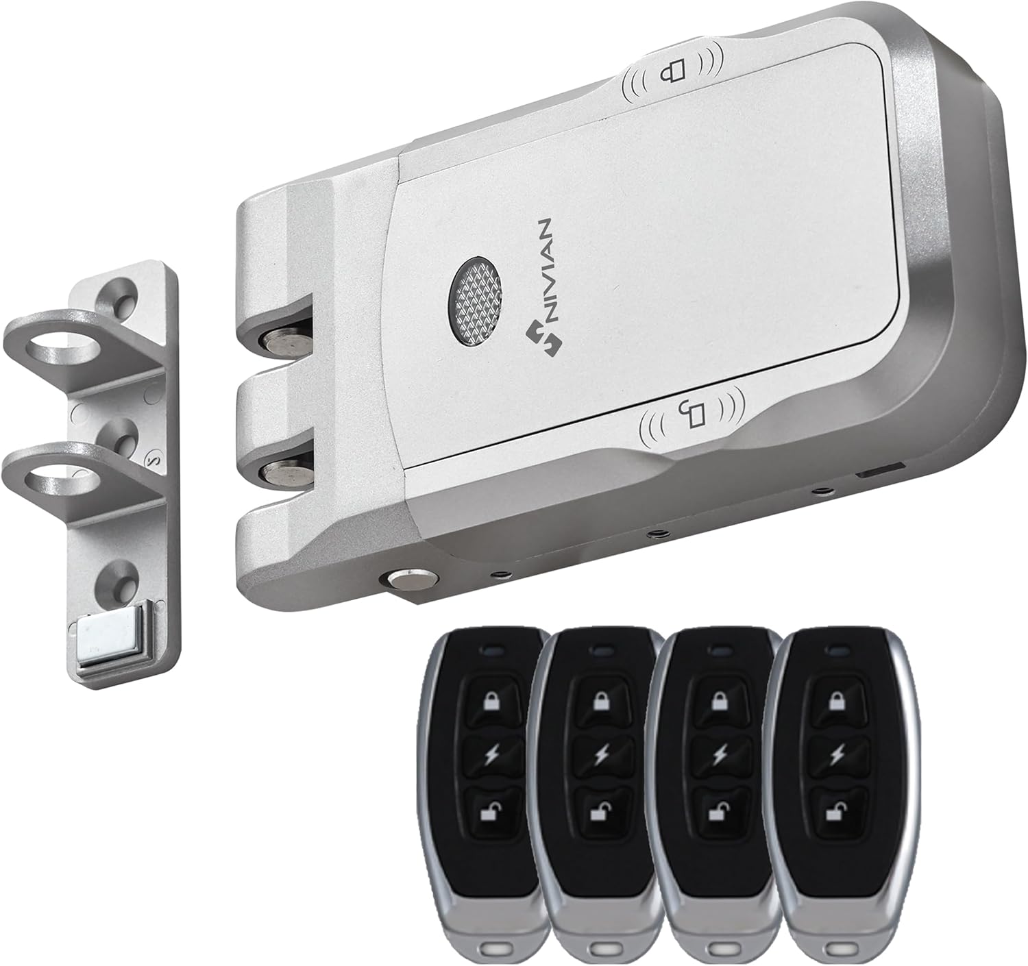 NIVIAN Cerradura inteligente — Cerrojo invisible con mandos