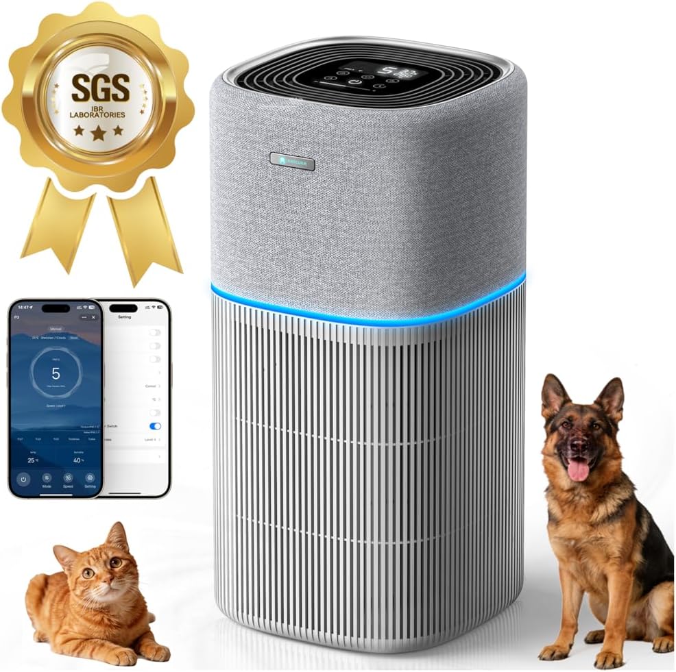 Amicura P3 purificador de aire inteligente — gran alcance