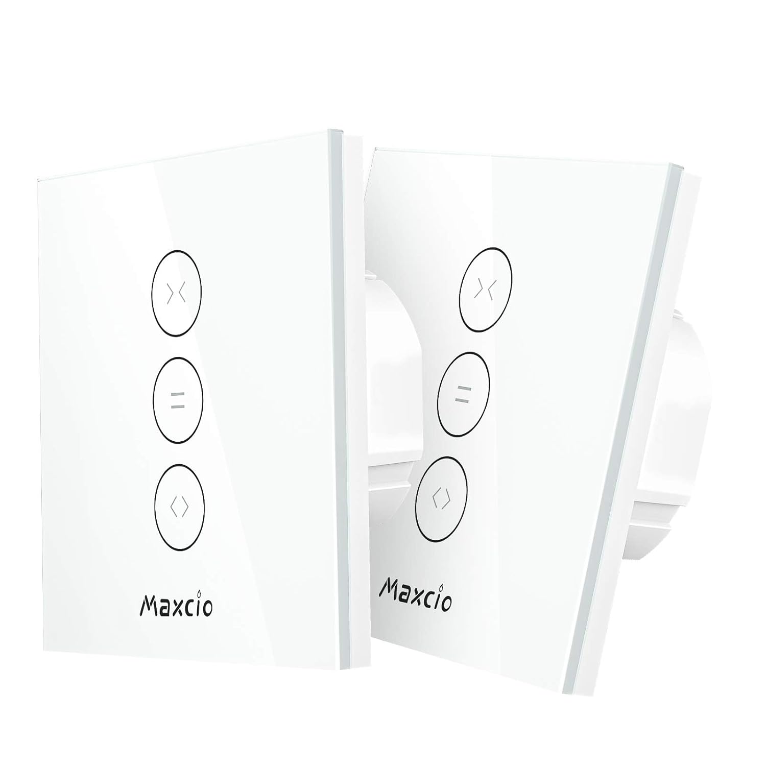 Maxcio Interruptor de Persiana WiFi — Control por voz