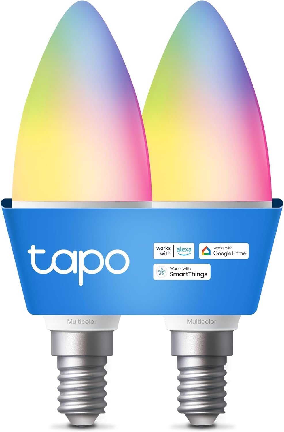 Tapo L430C: bombilla E14 multicolor con control por voz