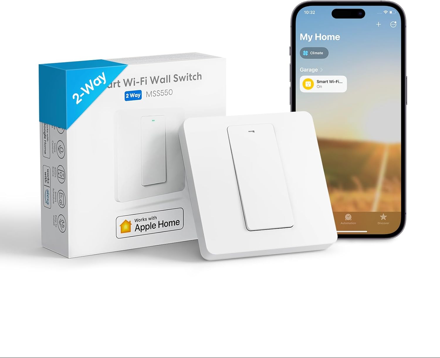 Meross MSS550XHK vs Interruptor WiFi Genérico: comparación