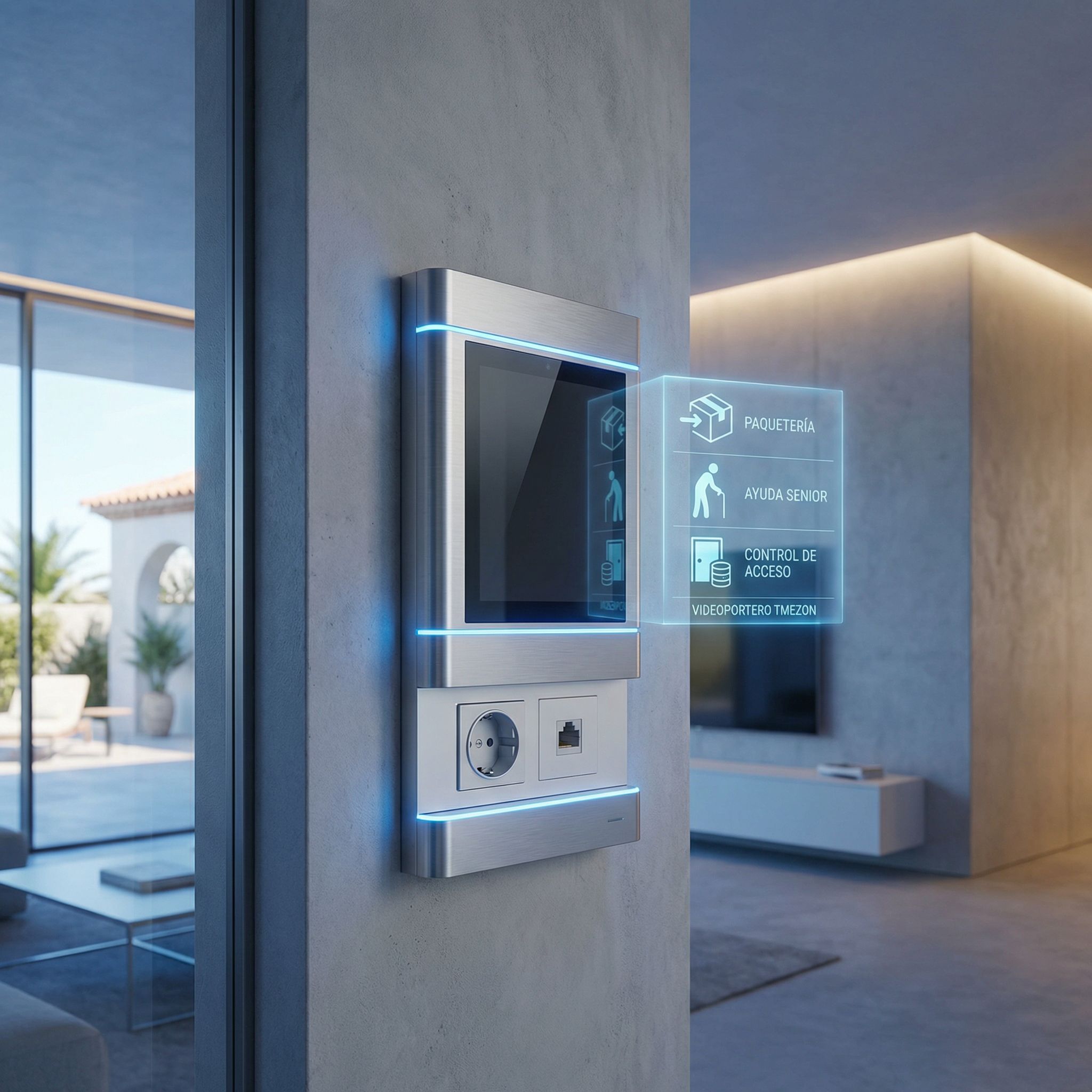 Gestiona entregas y accesos con tu videoportero TMEZON