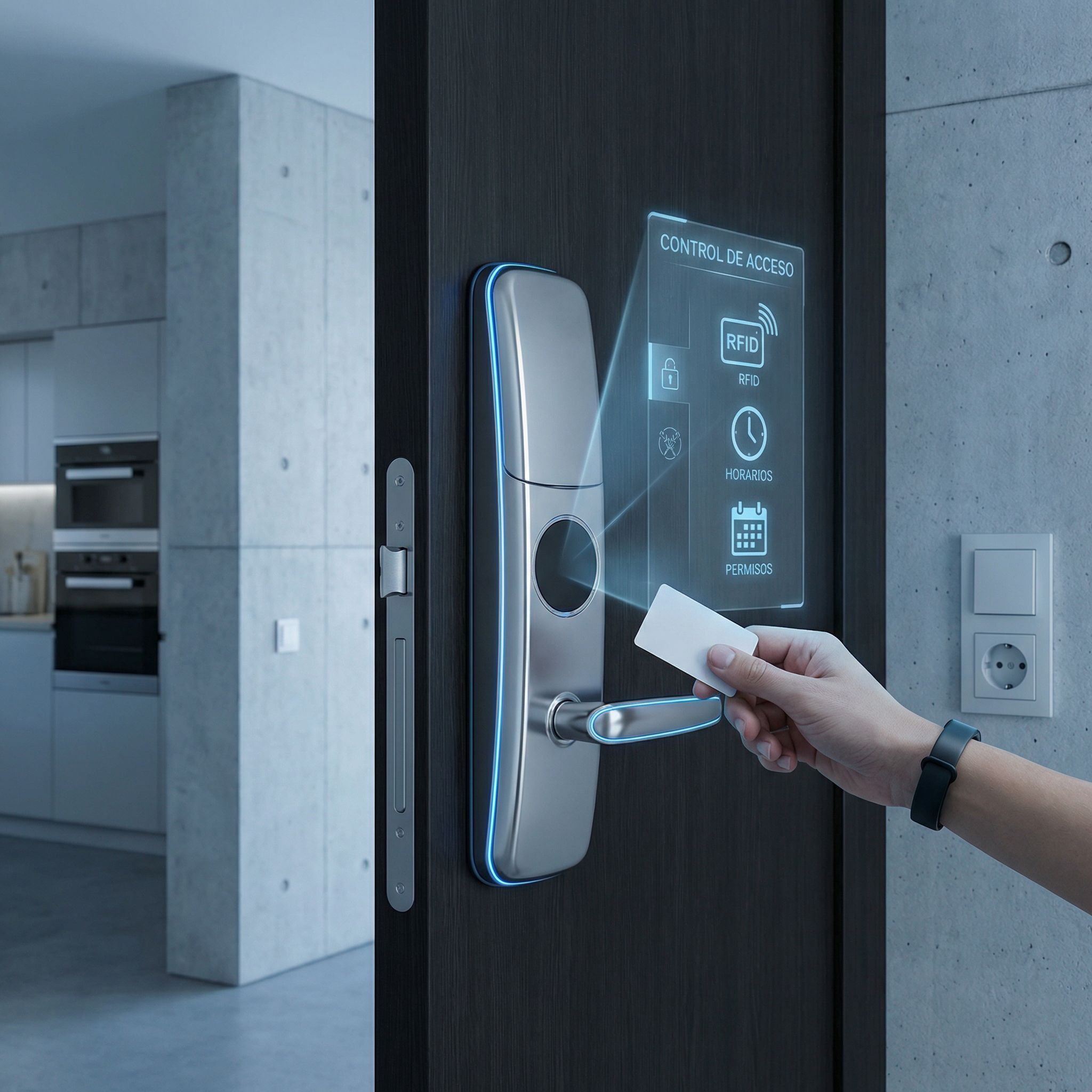 Protege y simplifica accesos con tu cerradura RFID